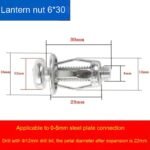 Petal Nut Expansion Lantern Type Screw Casing - Image 9