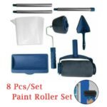Paint Runner Pro Roller 8Pcs Brush Set Room Painting Wall Handle Decorating Home - Image 9