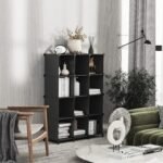 Plastic Shelving Storage Cabinet Assembled Bookcase Plastic Storage - Image 5