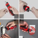 Electric Screwdriver Set Rechargeable Drill Tool Box - Image 5