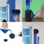 New Style Paint Brush Household Multi-piece Paint Brush Set Roller Type Paint Brush Set - Image 4