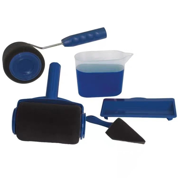 1622712046239.jpg New Style Paint Brush Household Multi-piece Paint Brush Set Roller Type Paint Brush Set - Image 1