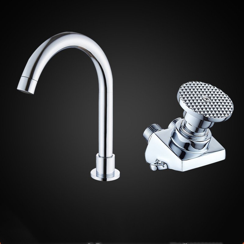 19242b0f-ec83-48d1-82c5-a56436344828.jpg Foot Pedal Tap Water Switch Flush Valve - Image 1