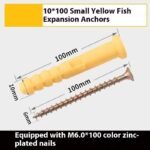 Little Yellow Croaker Plastic Expansion Bolts Nylon Expansion Pipe - Image 10