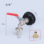 Valve Fittings Brass Faucet High And Low Temperature Resistant Garden Joint - Image 6