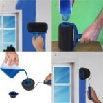 Paint Runner Pro Roller 8Pcs Brush Set Room Painting Wall Handle Decorating Home - Image 5