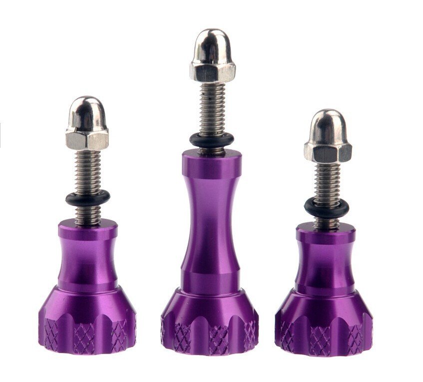 35f57228-cdf6-4a62-ac59-ea4be5a10d5f.jpg Screw Bolt Aluminum Alloy Long Screw Three-piece Set - Image 1