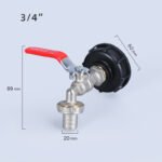 Valve Fittings Brass Faucet High And Low Temperature Resistant Garden Joint - Image 3