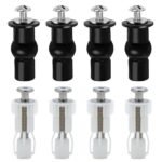 Rubber Nylon Expansion Screw Anchor For Toilet Seat Lid Accessories