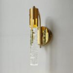 Simple Crystal Wall Lamp Living Room Wall Light Bulb