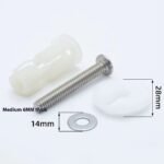 Nylon Expansion Screw Toilet Seat Cover Bolt Accessories - Image 10