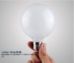 Milky White LED Glass Bulb Warm White Light Source - Image 8