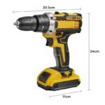 21V Cordless Drill Driver & Screwdriver Set, Brushless Motor - Image 2