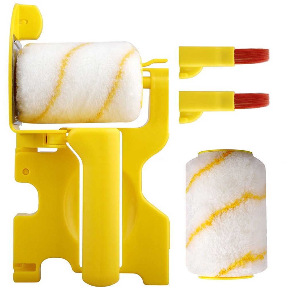 853d6e86-583e-4b5e-8ea7-1f5187cddbde.jpg Paint Trimming Roller Brush Roller Paint Brush Wall Tool Roller Brush Set - Image 1