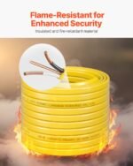 NM-B Wire 14AWG'2C Copper Core Cable 50 Ft Electrical Wire With Ground - Image 4