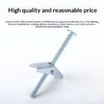 24-Piece Iron Aircraft Expansion Bolt And Screw Combo Set - Image 2