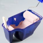 Paint Tray Handheld Cup Painting Wall Brush Tool Latex Paint Brush Roller Plate Multifunctional Decoration