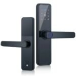 WIFI Digital Smart Door Lock Electronic Fingerprint Password Key Lock-black