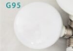 Milky White LED Glass Bulb Warm White Light Source - Image 5