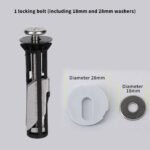 Universal Bolts And Screws For Toilet Seat, Quick-release Hinge Fixing, Replacement Kit For Toilet Seat, Easy Installation - Image 5