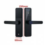 WIFI Digital Smart Door Lock Electronic Fingerprint Password Key Lock-black - Image 9