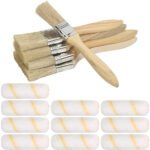 15-Piece Paint Roller Set, 3 Different Brushes & 10 Paint Rollers, Ideal For Painting Walls And Ceilings—Multi-Piece Party Gift Set - Image 4
