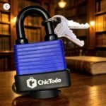 1000 Layer Padlock With Keyfor Home Dormitory Cabinet Door Warehouse Door Lock 40mm - Image 5