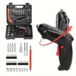 47PCS Electric Screwdriver Rechargeable Kit Cordless Drill Drill Driver Bits Set - Image 4