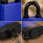 1000 Layer Padlock With Keyfor Home Dormitory Cabinet Door Warehouse Door Lock 40mm - Image 3