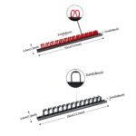 Plastic Screwdriver Holder Tool Display Stand Workshop Wrench Storage Rack - Image 2