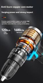 Multi Functional Impact Pistol Drill Electric Screwdriver - Image 3