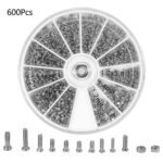 Stainless Steel Glasses Screw Nut Bolt Washer Watch Glasses Screw Kit - Image 6