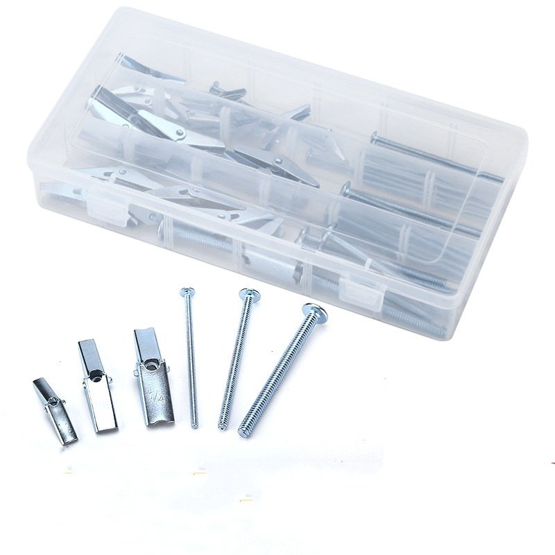 f1d66ebb-93ae-4563-9fa5-75d9c1dec921.jpg 24-Piece Iron Aircraft Expansion Bolt And Screw Combo Set - Image 1