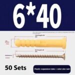 Little Yellow Croaker Plastic Expansion Bolts Nylon Expansion Pipe - Image 7