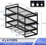 Garage Tool Storage Rack Storage Rack Screwdriver Power Tools Storage Rack - Image 9